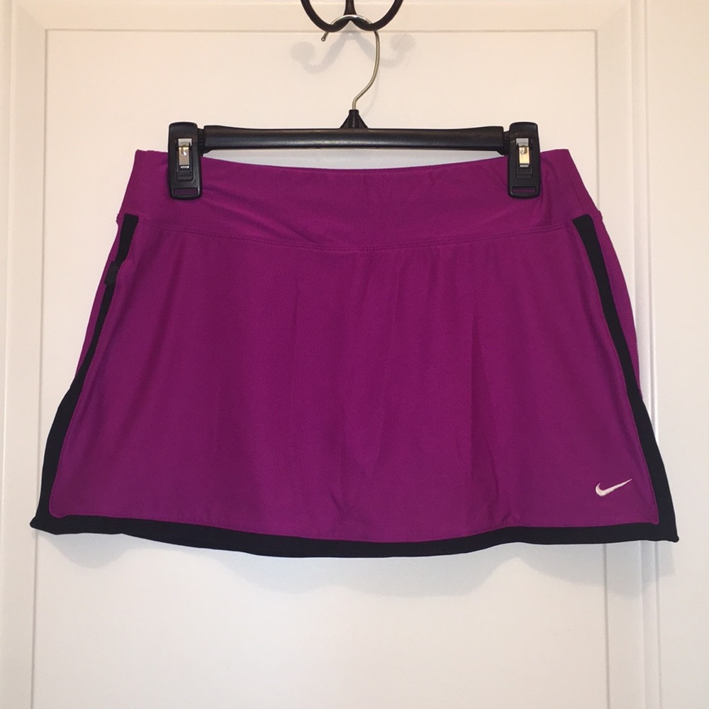 Nike Dri-Fit Athletic Skort In Purple and Black M